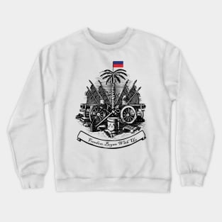 Freedom Began With Us Haitian Flag Day Independence 2023 Crewneck Sweatshirt